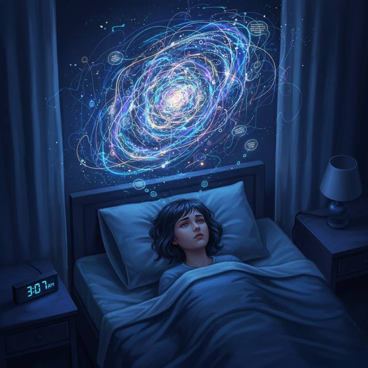 Overthinking Loop at Night