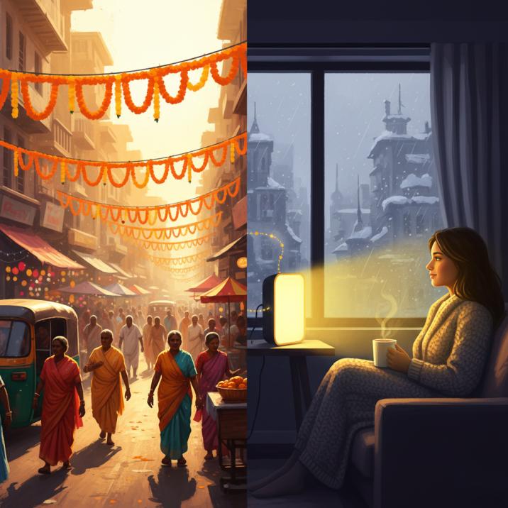 Winter Blues Seasonal Depression and the NRI Experience.